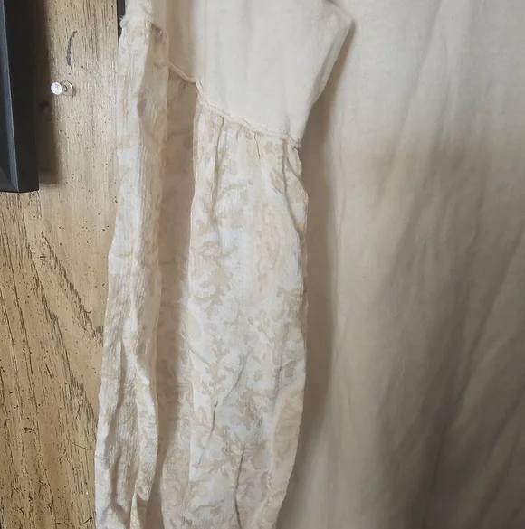 WE THE FREE Jade Balloon Patchwork Long Sleeve Pocket Tee - XS - Picture 6 of 9